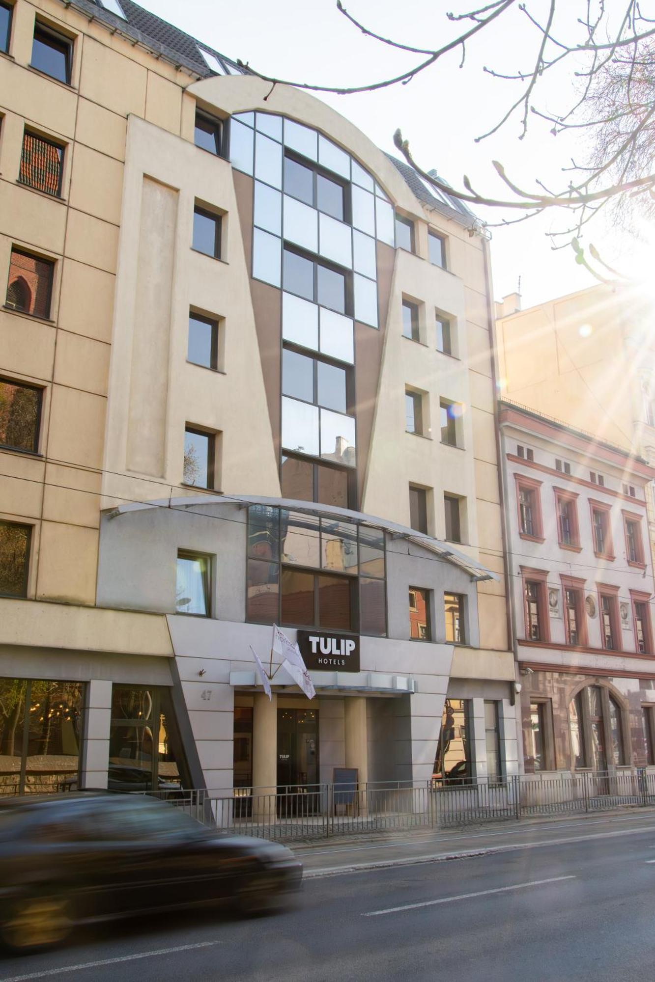 Hotel Duet Budget Centrum Wrocław Buitenkant foto